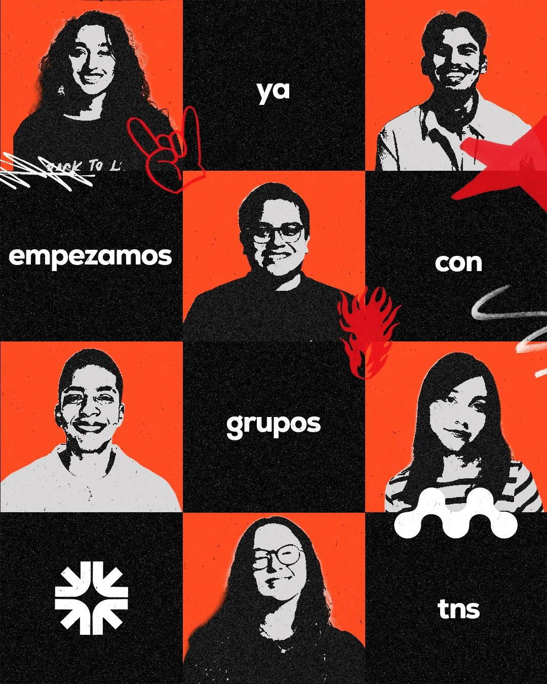 TNS, graphic design in El Paso, TX by André Valenzuela