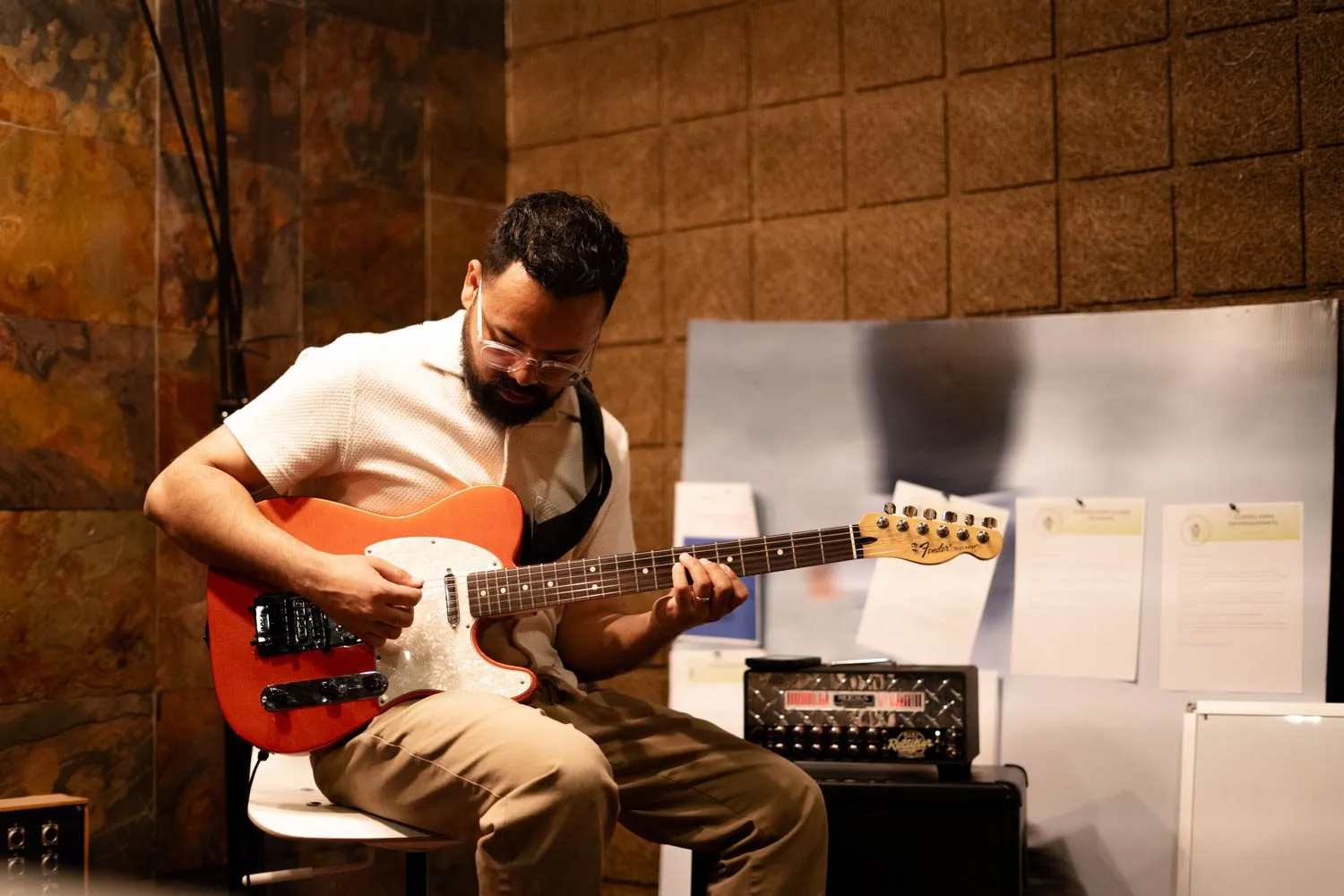 Guitarist, portraits photography in El Paso, TX by André Valenzuela (2 of 8)
