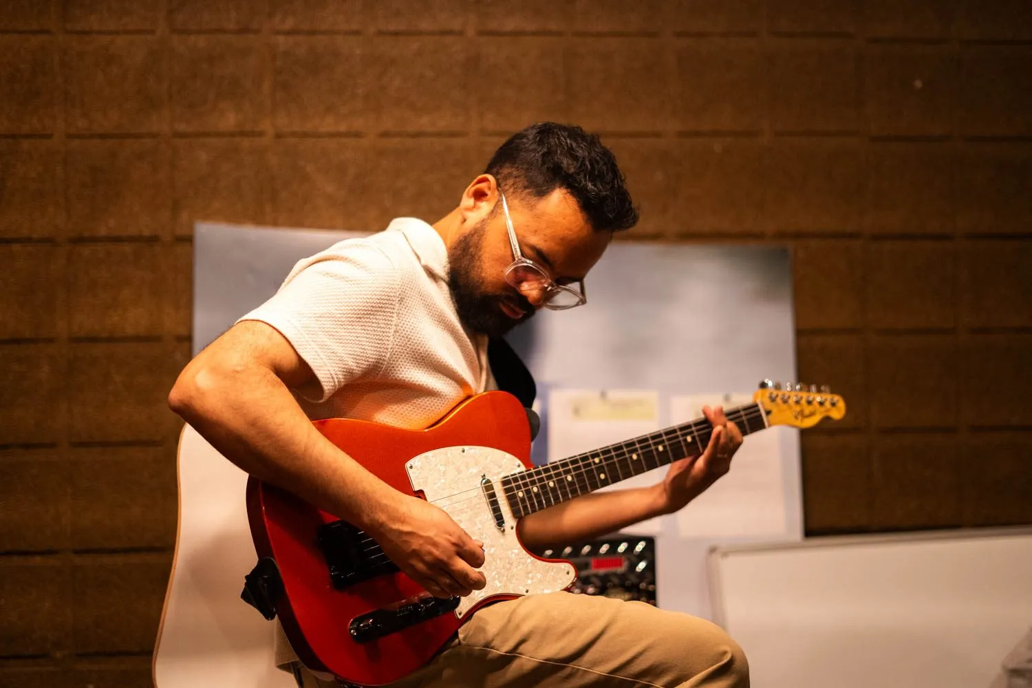 Guitarist, portraits in El Paso, TX by André Valenzuela